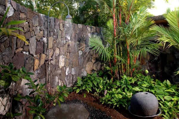 Guest Cottage Outdoor Shower Garden