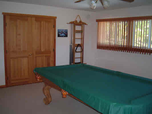 Inside Gameroom. Great Closet Space.