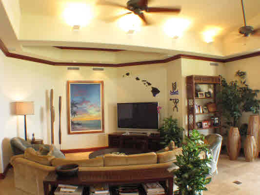 Exqusitely decorated penthouse with sophisticated electronics.