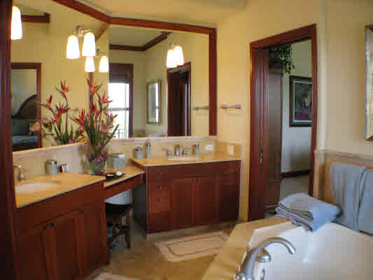Spacious Master bathroom