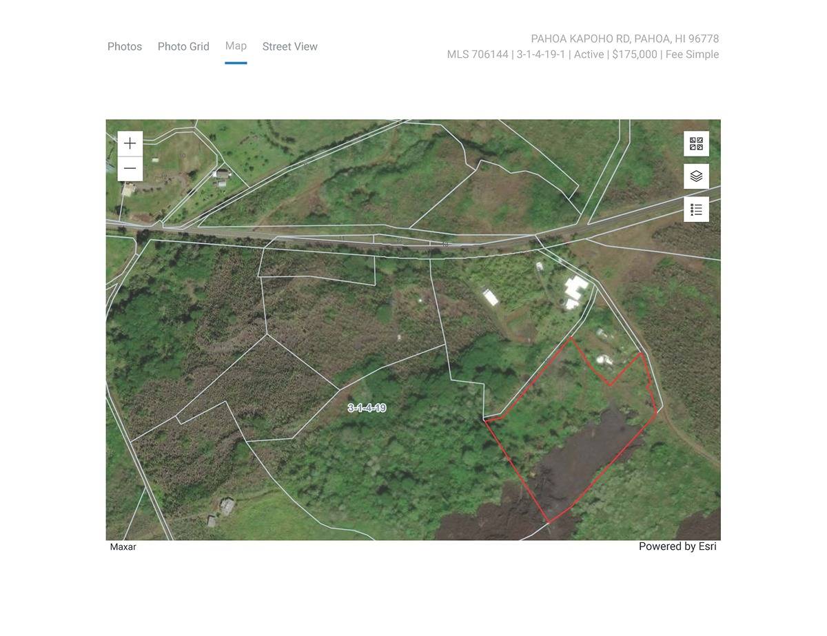 PAHOA KAPOHO RD PAHOA HI 96778